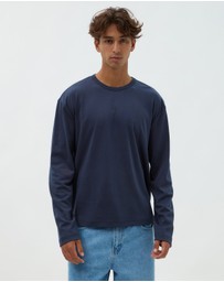 AERE - Relaxed Long Sleeve Cotton Tee