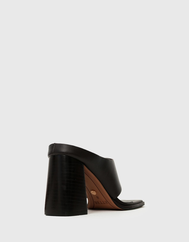 Betts - Ellie Leather Thong High Block Heels