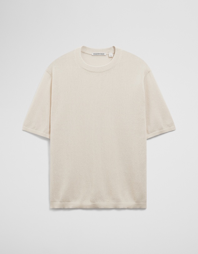 Country Road - Fine Mesh Knit T-shirt