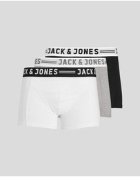Jack & Jones - Sense Cotton Trunks 3 Pack