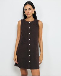 AERE - Clio Denim Mini Dress
