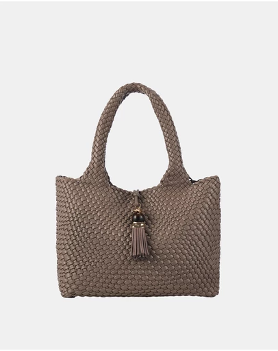 Luella Grey - Saskia Large Woven Tote