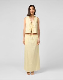 MVN - Daffodils Summer Tie Vest Top
