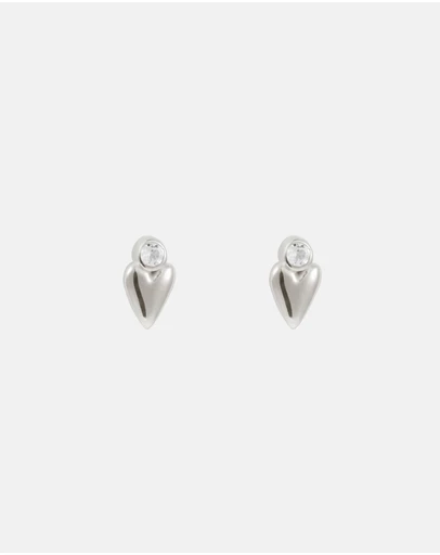 Kirstin Ash - Abode Heart Studs