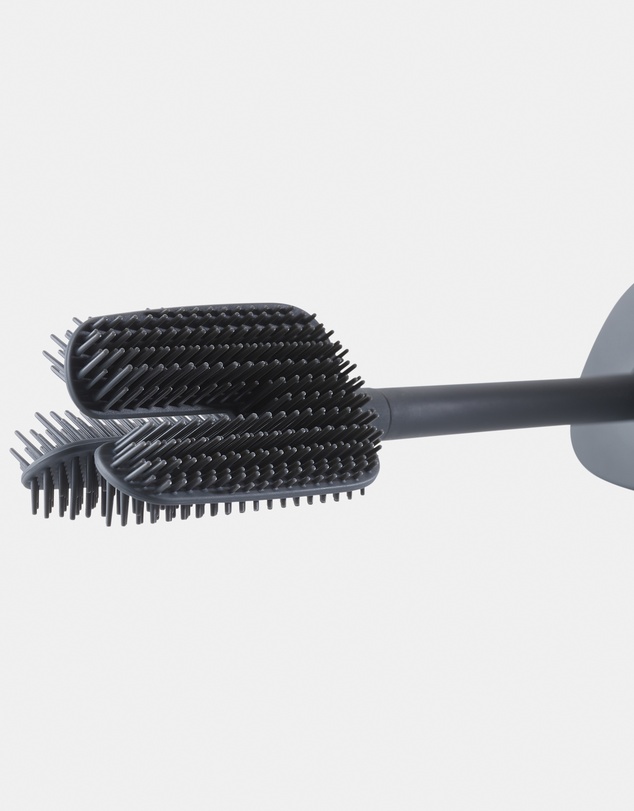 Joseph Joseph - Flex™ 360 Luxe Advanced Toilet Brush with Stainless Steel Finish