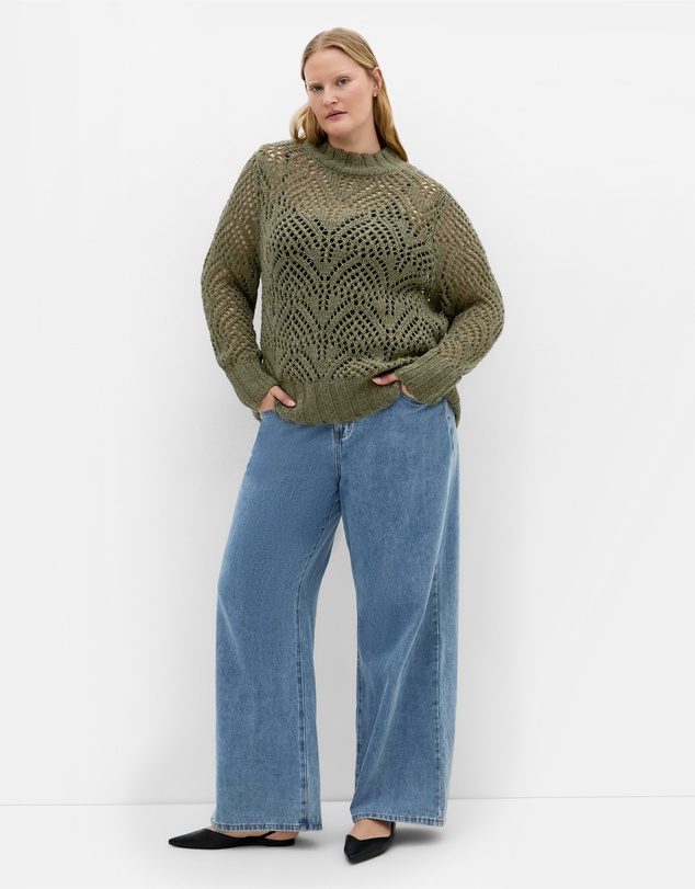 City Chic - Beck Wool Blend Jumper