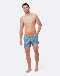 Tom & Teddy - Botanical Swim Shorts