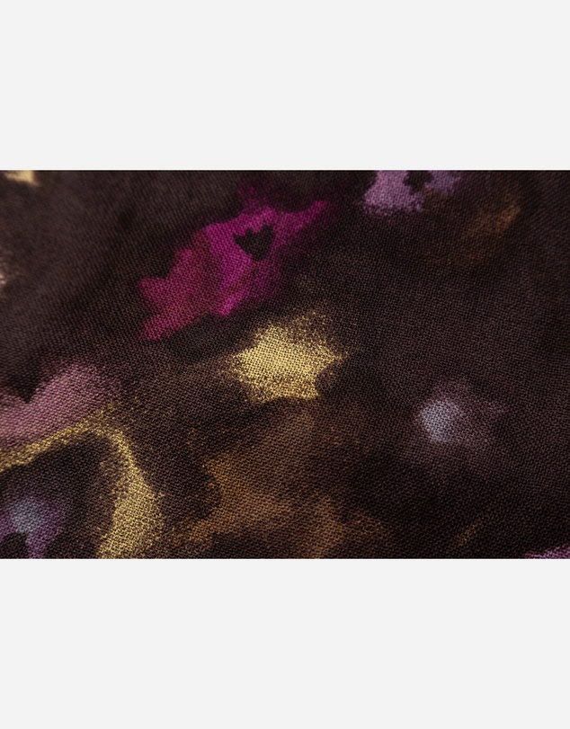 Ozwear Connection Uggs - 100% Australian Wool Print Scarf Purple