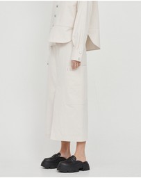 FRIEND of AUDREY - Cotton Drill Skirt