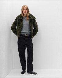 UNISON - Faux Fur Jacket