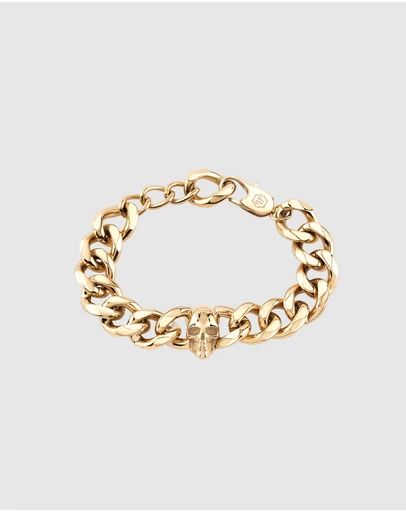 Philipp Plein - Philipp Plein Icon Chain Gold-Tone Bracelet