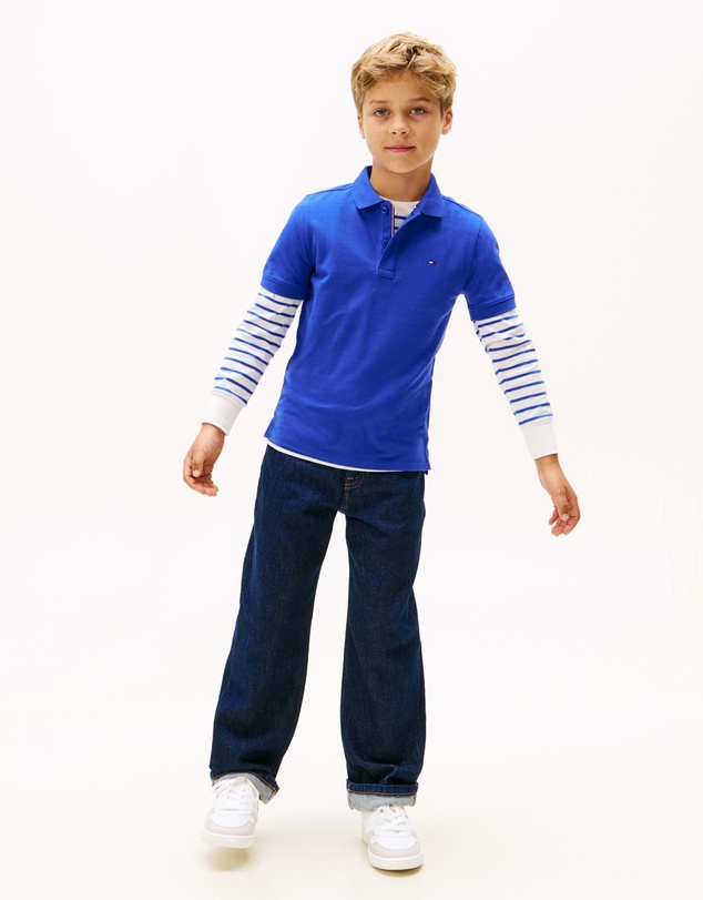 Tommy Hilfiger - Essential Flag Embroidery Regular Fit Polo - Kids