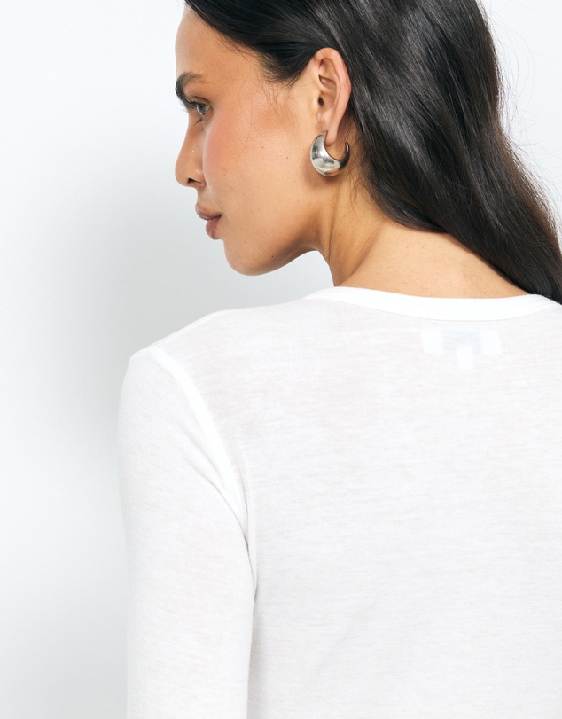 AERE - Maya Henley T-Shirt