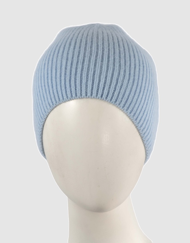 Max Alexander - European Made Blue Soft Wool Beanie