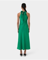Forcast - Leana Bias Midi Dress
