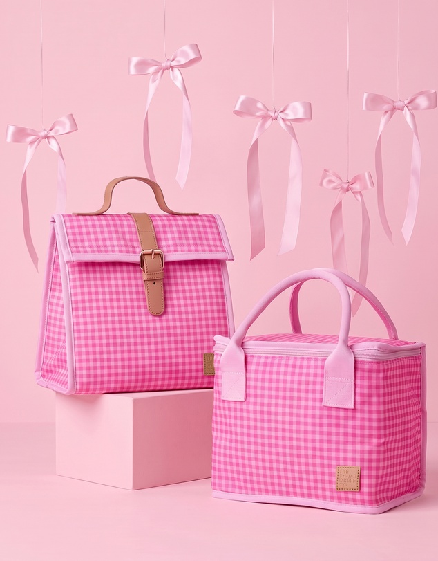 The Somewhere Co - Tickled Pink Lunch Satchel