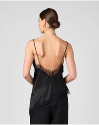 MVN - Asymmetrical Lace Top