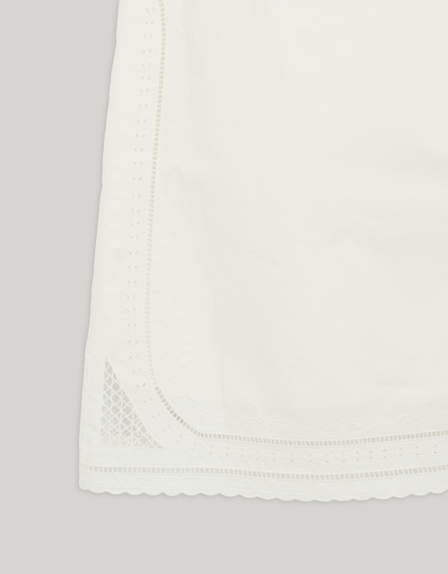 Revibe - Repaired Minima Esenciales Daphne Embroidered Midi Dress - AU 10