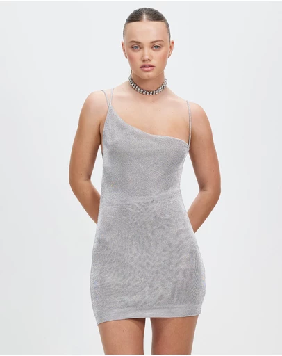 Third Form - Heavy Metal Knit Cowl Mini Slip