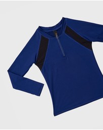 Aqua Blu Kids - Building Blocks Long Sleeve Rash Vest - Kids