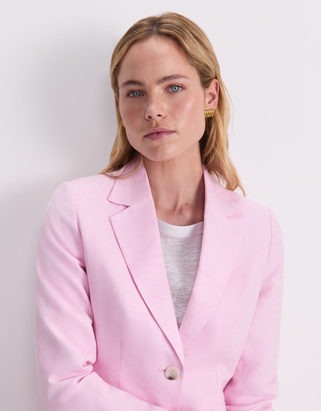 Sportscraft - Freya Short Linen Blazer