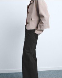 M.N.G - Wide Leg Jeans With Pockets