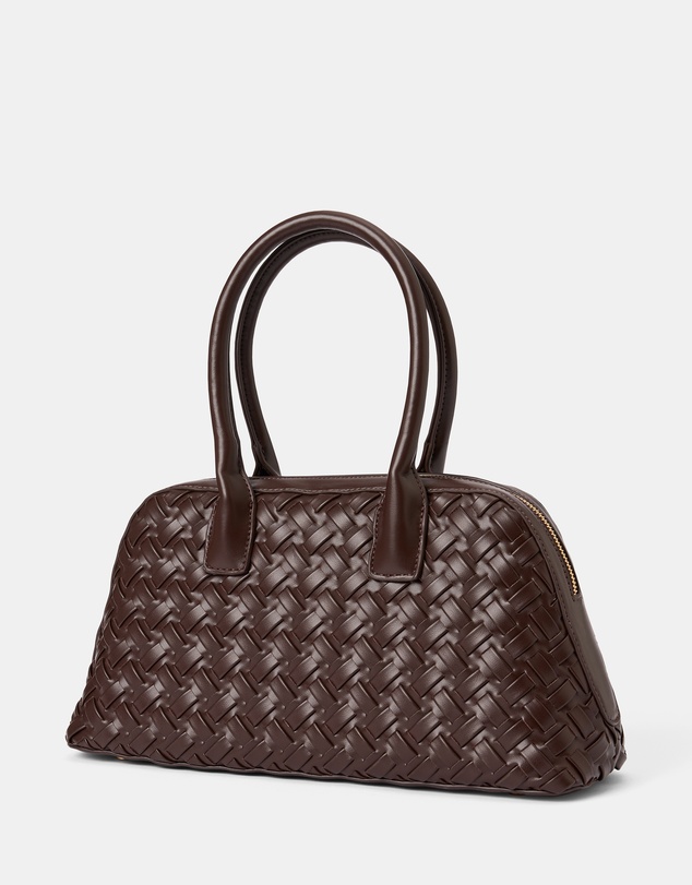 Forever New - Kendra Weave Kettle Bag
