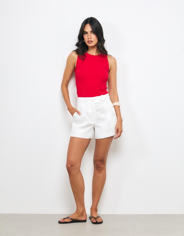 AERE - Pippa Linen Shorts