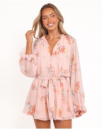 Petal & Pup - Michelle Playsuit - Paisley Peach