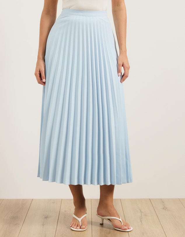 Atmos&Here - Evie Pleated Midi Skirt