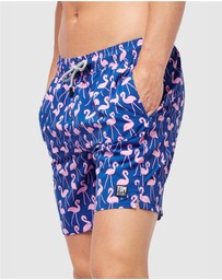 Tom & Teddy - Flamingo Boardshorts