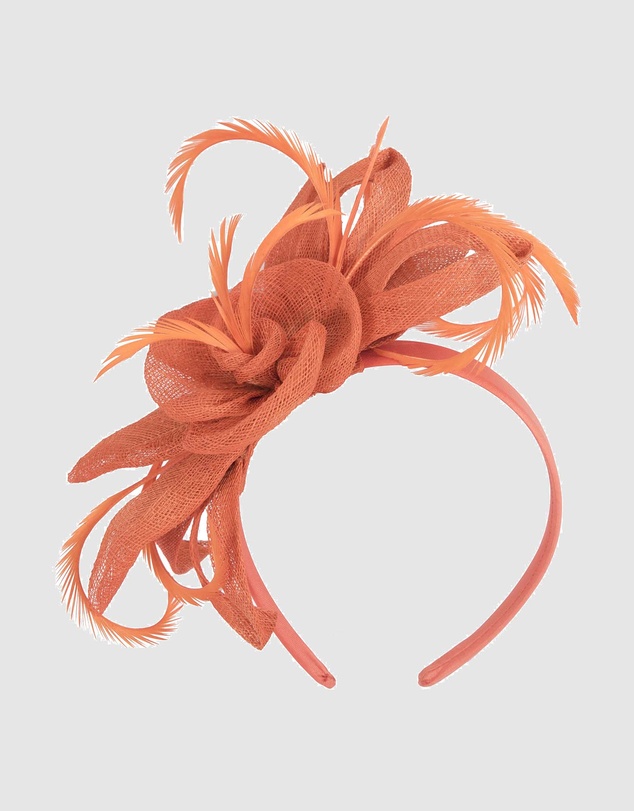 Max Alexander - Sinamay Flower Racing Fascinator