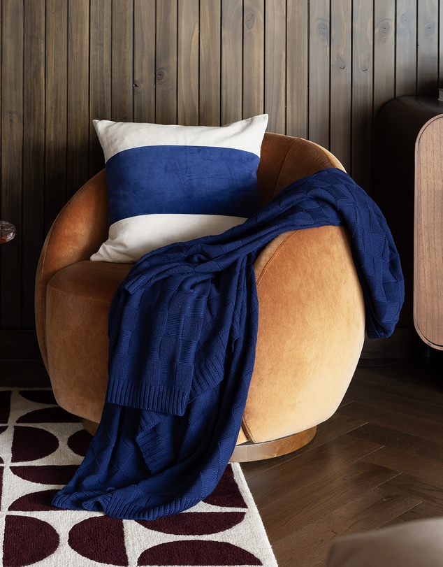 Bambury - Solomon Throw Navy