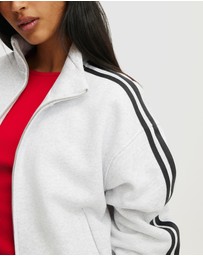 Cotton On - Funnel Neck Fleece Zip Through Sweat