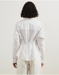 Atmos&Here - Rue Tie Waist Shirt