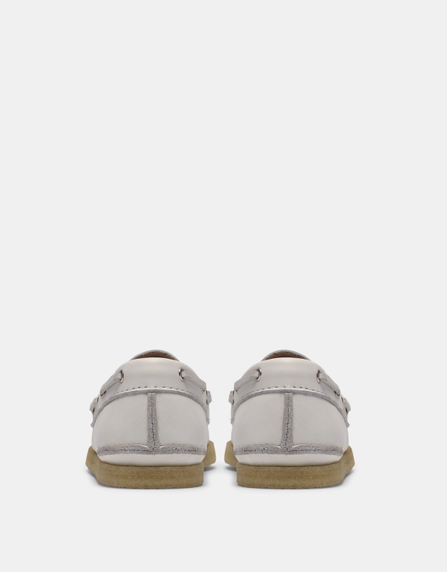 Clarks - Godney Boat (W) White