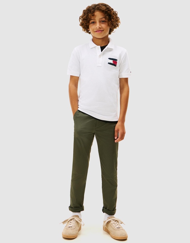 Tommy Hilfiger - Tommy Flag Polo SS - Kids