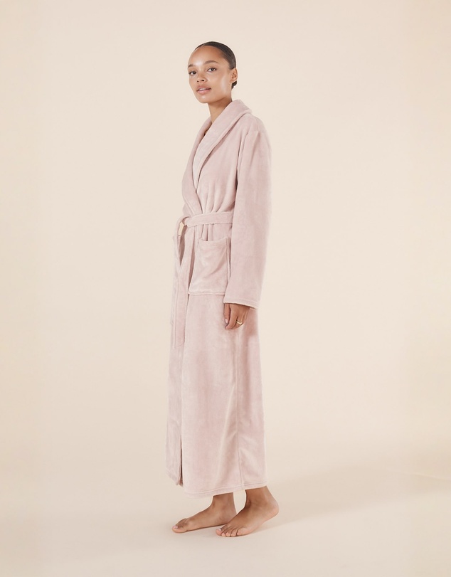 Gingerlilly - Imogin Pink Plush Robe