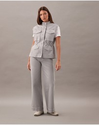 Calvin Klein - Fitted Utility Vest