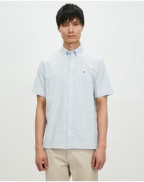 Tommy Hilfiger - 1985 Flex Oxford Stripe SS Shirt