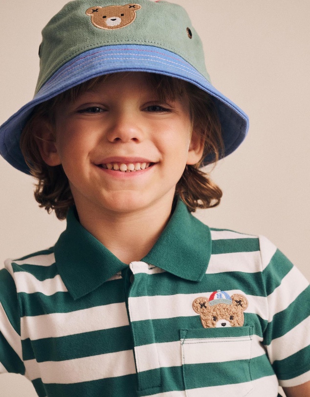 Huxbaby - Peekaboo Hux Polo Tee - Babies-Kids