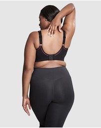 Royce Lingerie - Impact Free 100% Cotton High Neck Wirefree Sport Bra