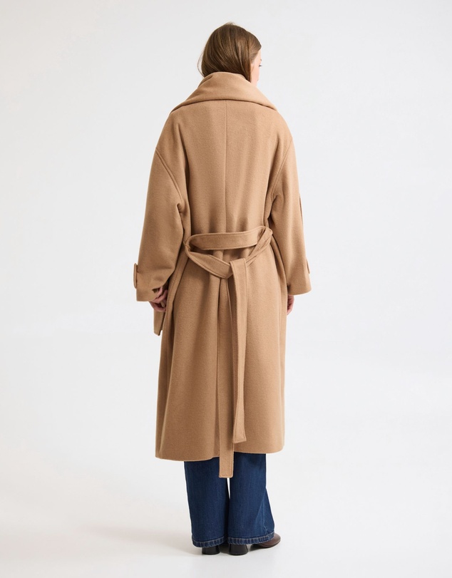 Oxford - Talia Detachable Scarf Coat