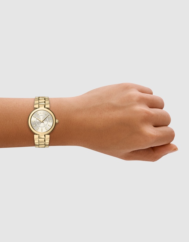 Armani Exchange - Gold Tone Analogue Watch