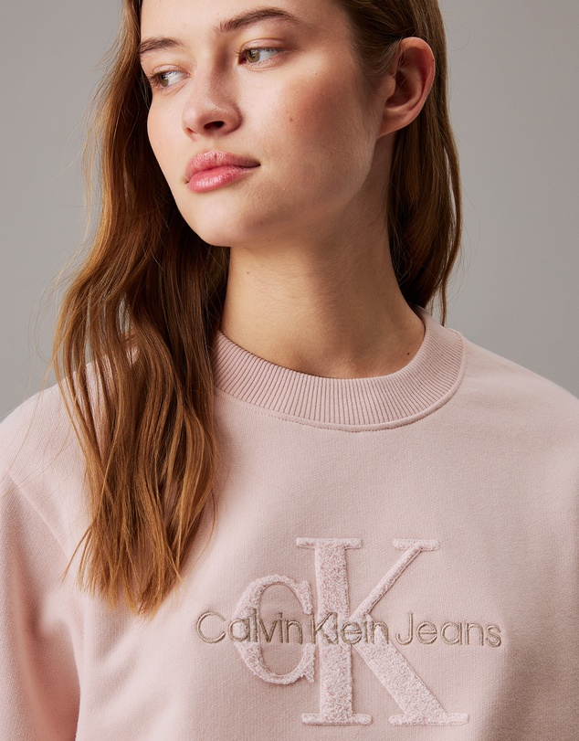 Calvin Klein Jeans - Relaxed Chenille Monogram Sweatshirt