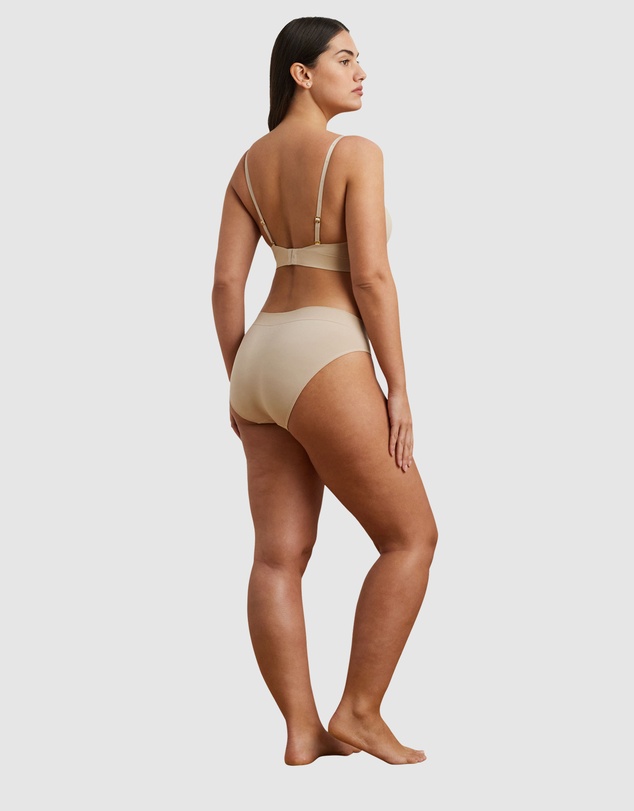 Lauren by Ralph Lauren - Lauren Seamless Recycled Jersey High Leg Bikini Brief