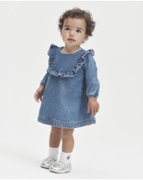 Country Road - Denim Frill Dress