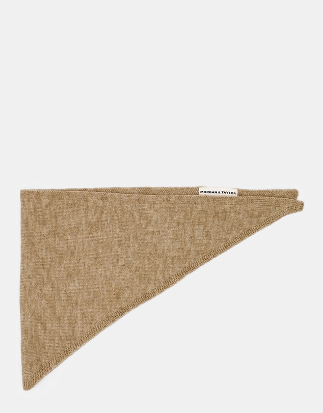Morgan & Taylor - Katrina Triangle Scarf in Beige