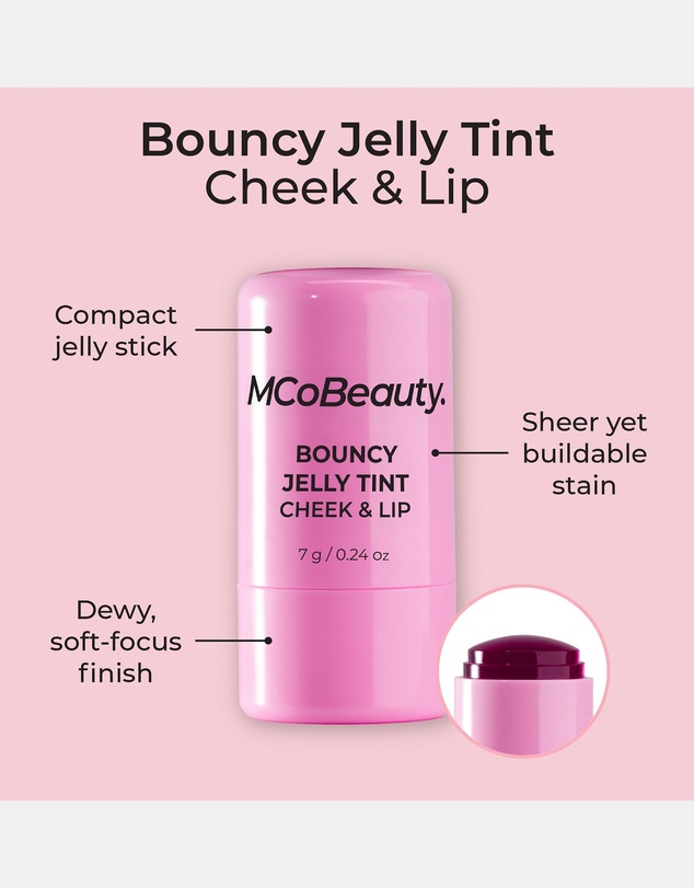 MCoBeauty - Bouncy Jelly Cheek & Lip Tint - Pink Pop
