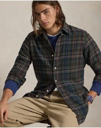 Polo Ralph Lauren - Custom Fit Plaid Brushed Flannel Shirt
